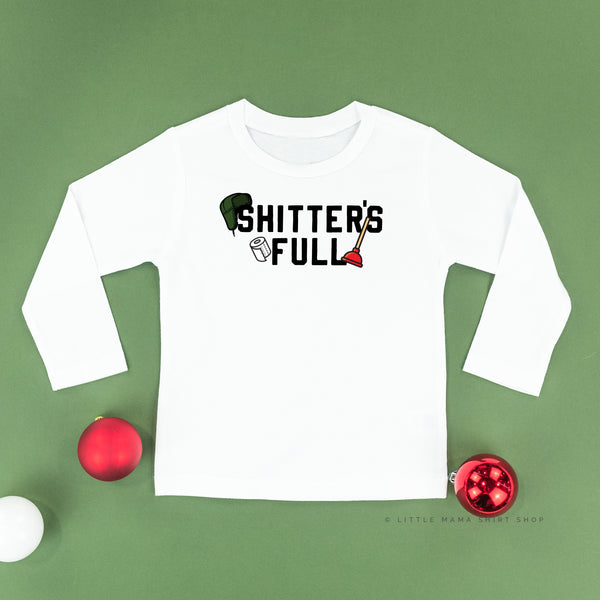 Shitter's Full - Child LONG SLEEVE Tee