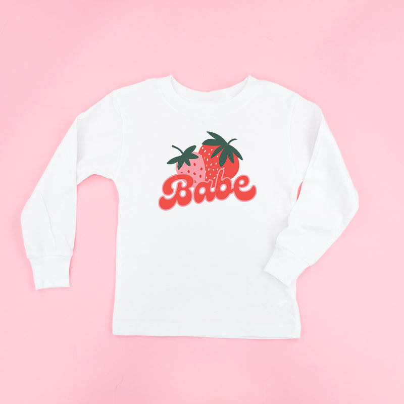 Strawberries - Babe - Long Sleeve Child Shirt