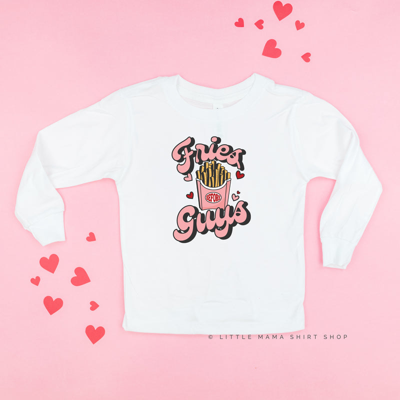 Fries Before Guys - Child LONG SLEEVE Tee