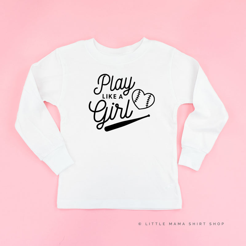 Play Like a Girl - Long Sleeve Child Shirt