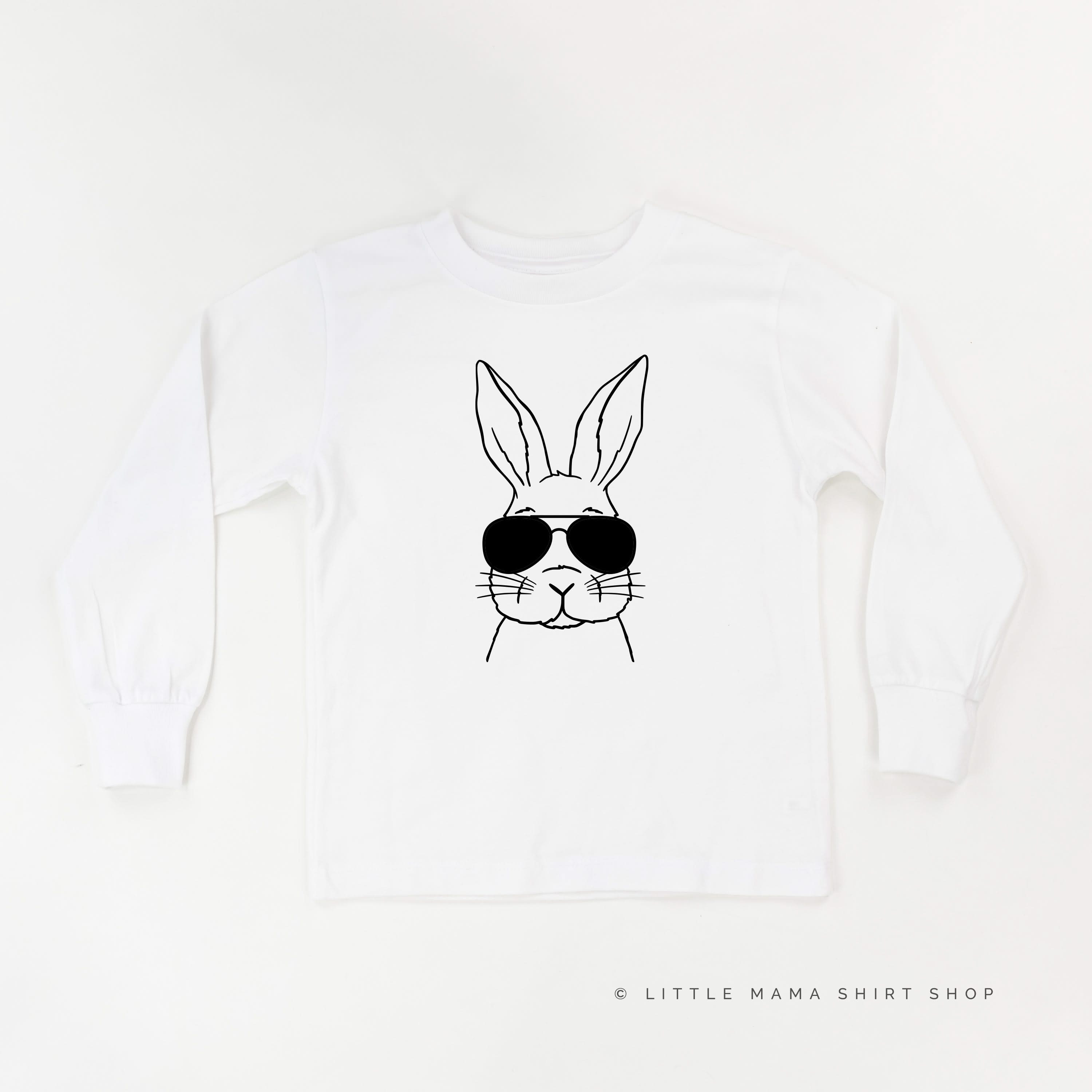 Cool Bunny - Child LONG SLEEVE Tee Little Mama Shirt Shop