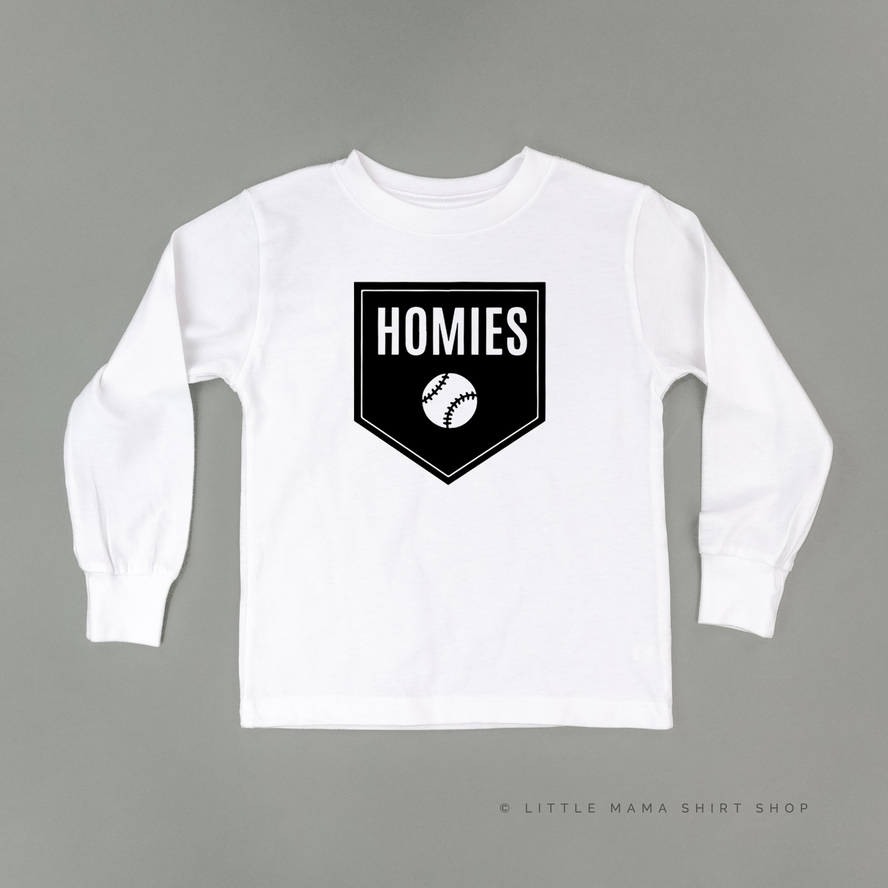Homies - Child LONG SLEEVE Tee Little Mama Shirt Shop