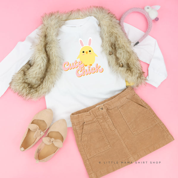 Cute Chick - Long Sleeve Child Shirt