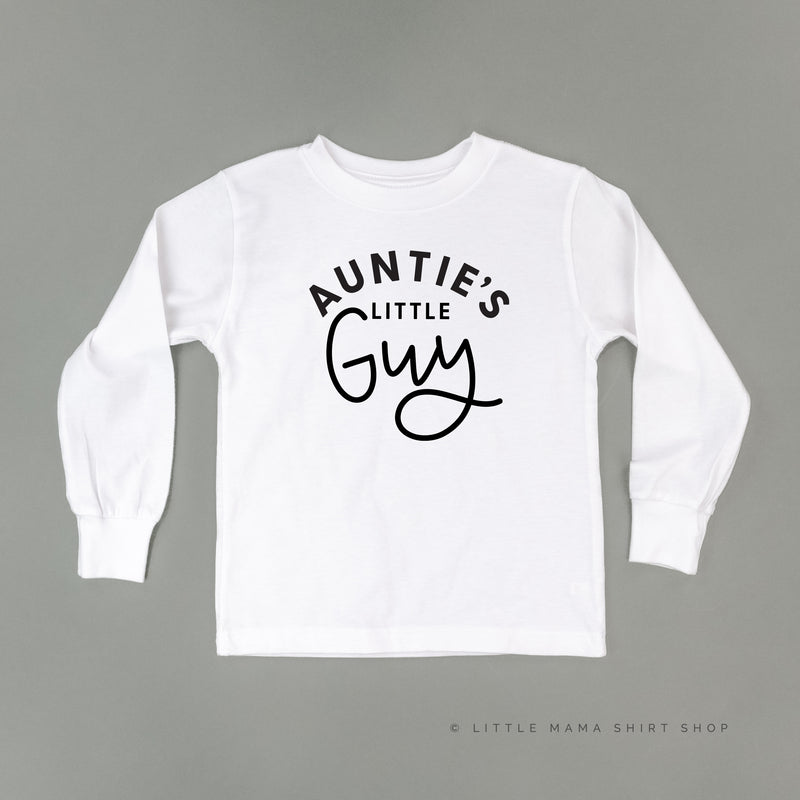 Auntie's Little Guy - Long Sleeve Child Shirt