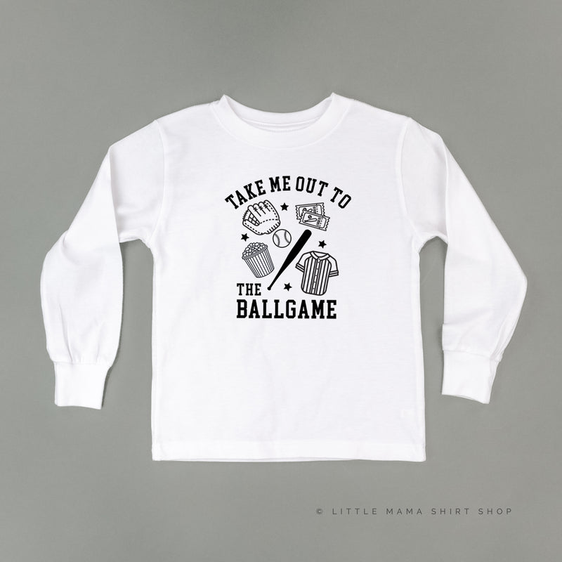 Take Me Out to the Ballgame - Long Sleeve Child Shirt