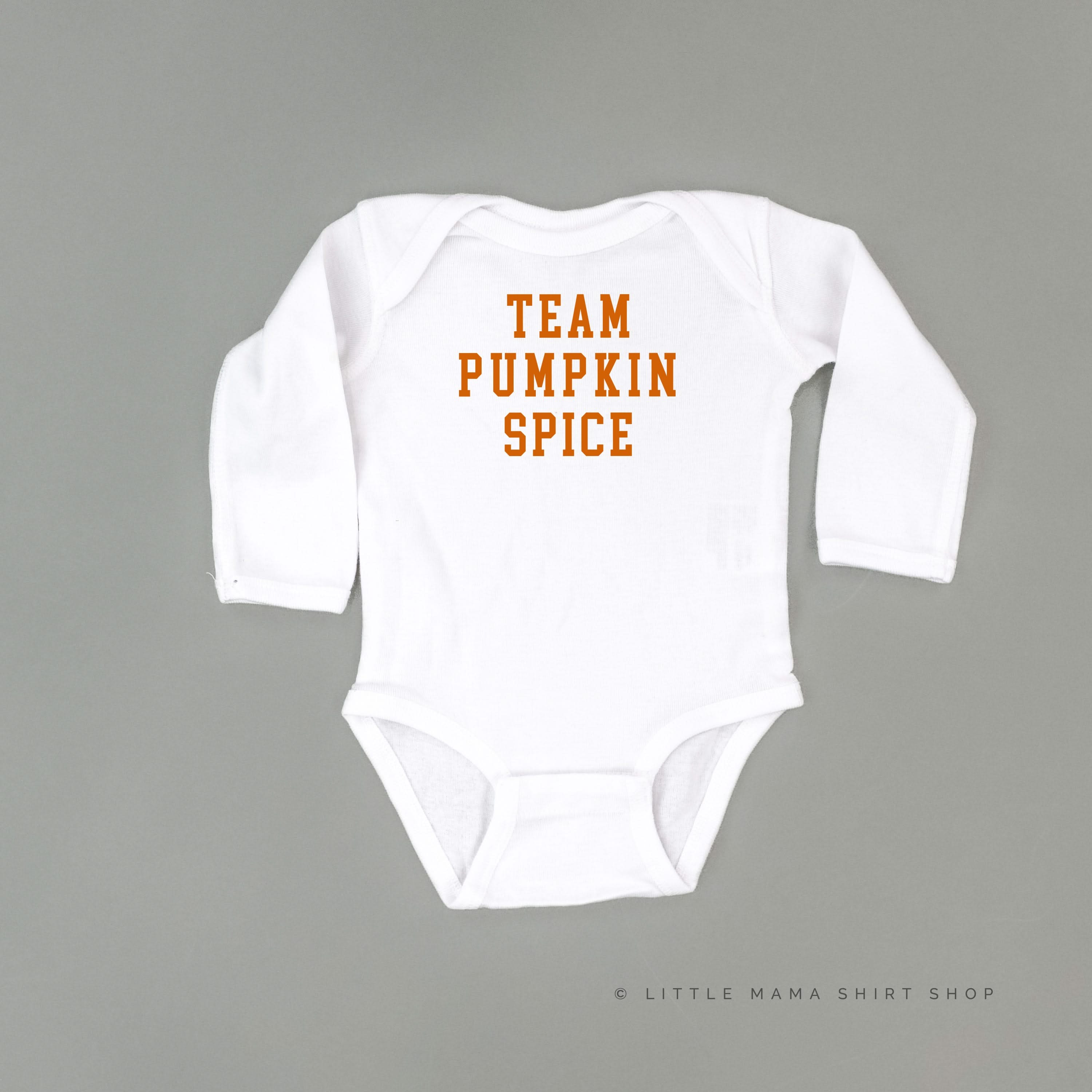 Team Pumpkin Spice - Child Long Sleeve Tee