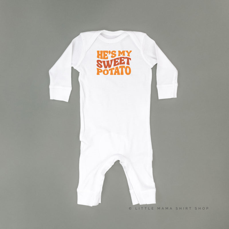 He's My Sweet Potato - One Piece Baby Sleeper