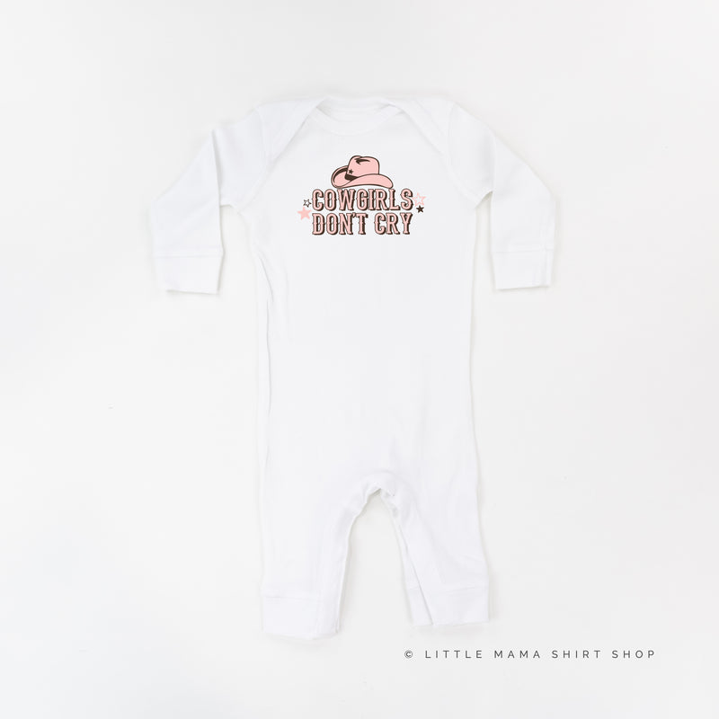 Cowgirls Don't Cry - One Piece Baby Sleeper