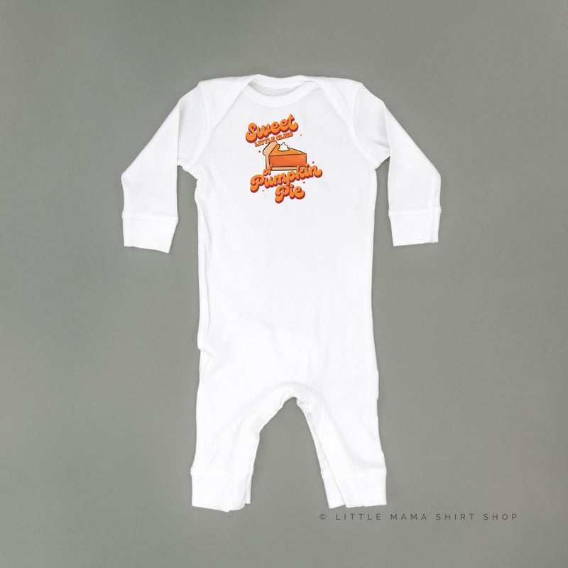 Sweet Little Slice of Pumpkin Pie - One Piece Baby Sleeper