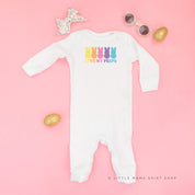 Love My Peeps - Neon - Baby Sleeper Little Mama Shirt Shop