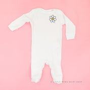 Pocket Daisy on Front w/ Have a Great Daysy on Back - Baby Sleeper Little Mama Shirt Shop