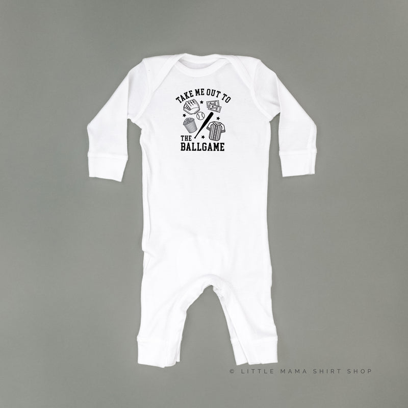 Take Me Out to the Ballgame - One Piece Baby Sleeper