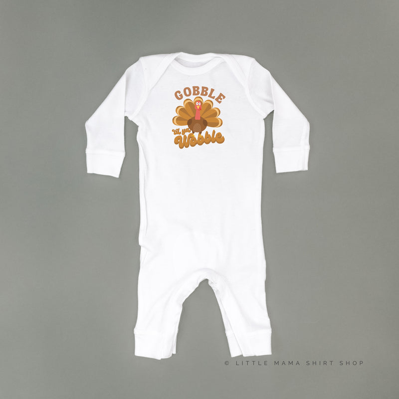 Gobble 'Til Ya Wobble - One Piece Baby Sleeper