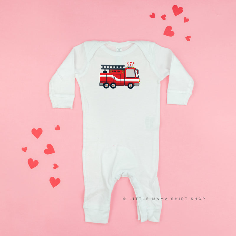 Firetruck Front - Love to the Rescue (f&b) - Baby Sleeper