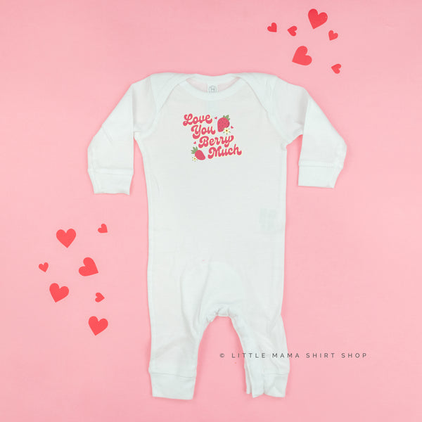 Love You Berry Much - One Piece Baby Sleeper