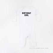 Birthday Girl - Block Font - Baby Sleeper