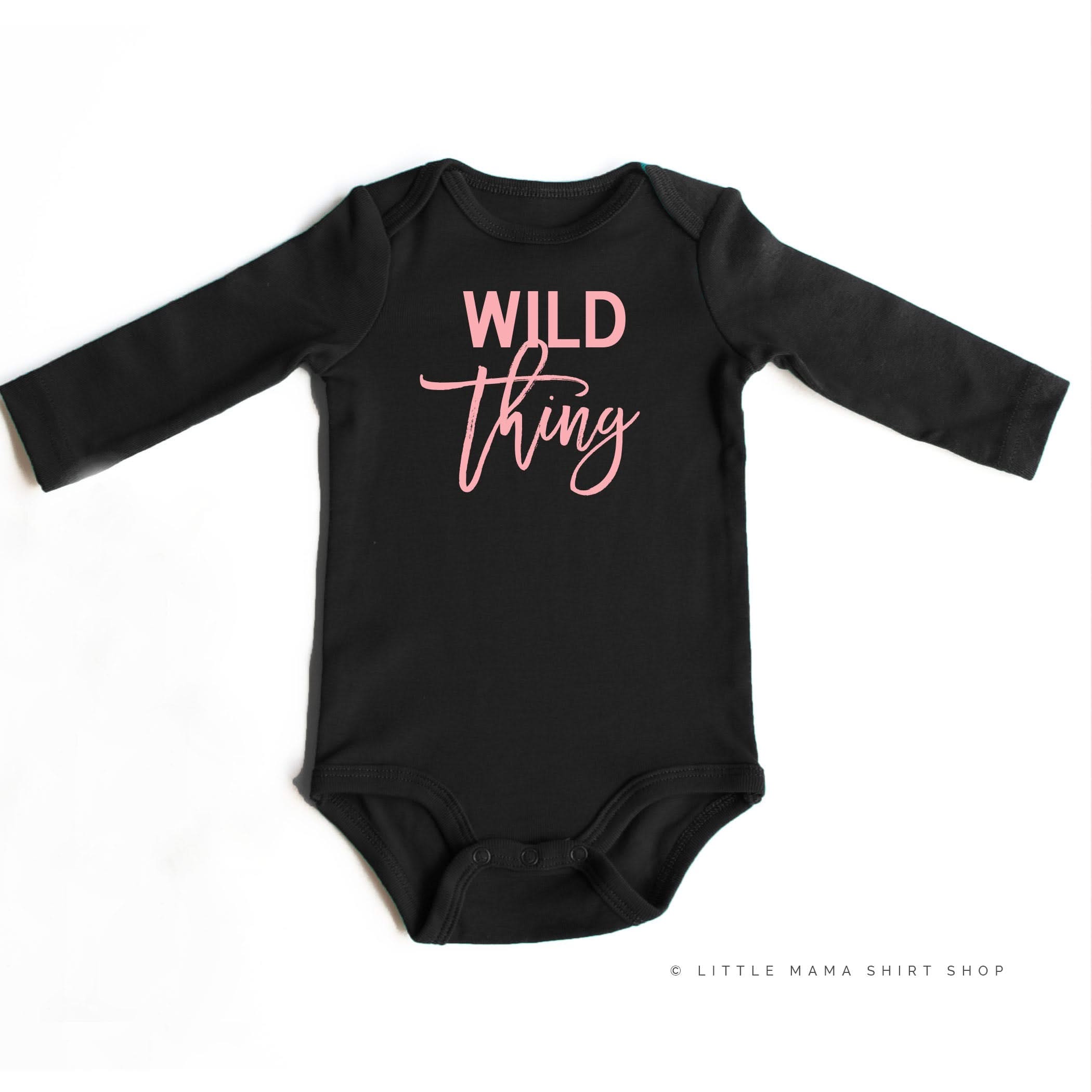 Wild Thing - Long Sleeve Child Shirt Little Mama Shirt Shop