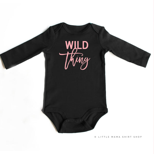 Wild Thing - Long Sleeve Child Shirt