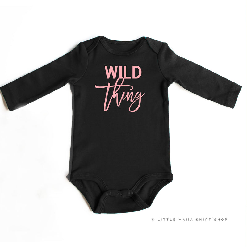 Wild Thing - Long Sleeve Child Shirt