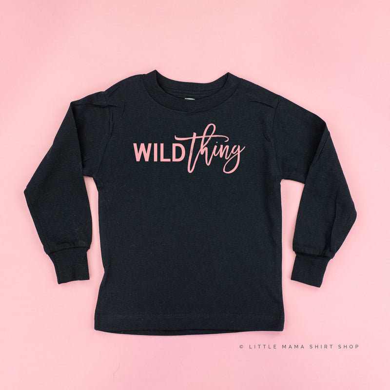 Wild Thing - Long Sleeve Child Shirt