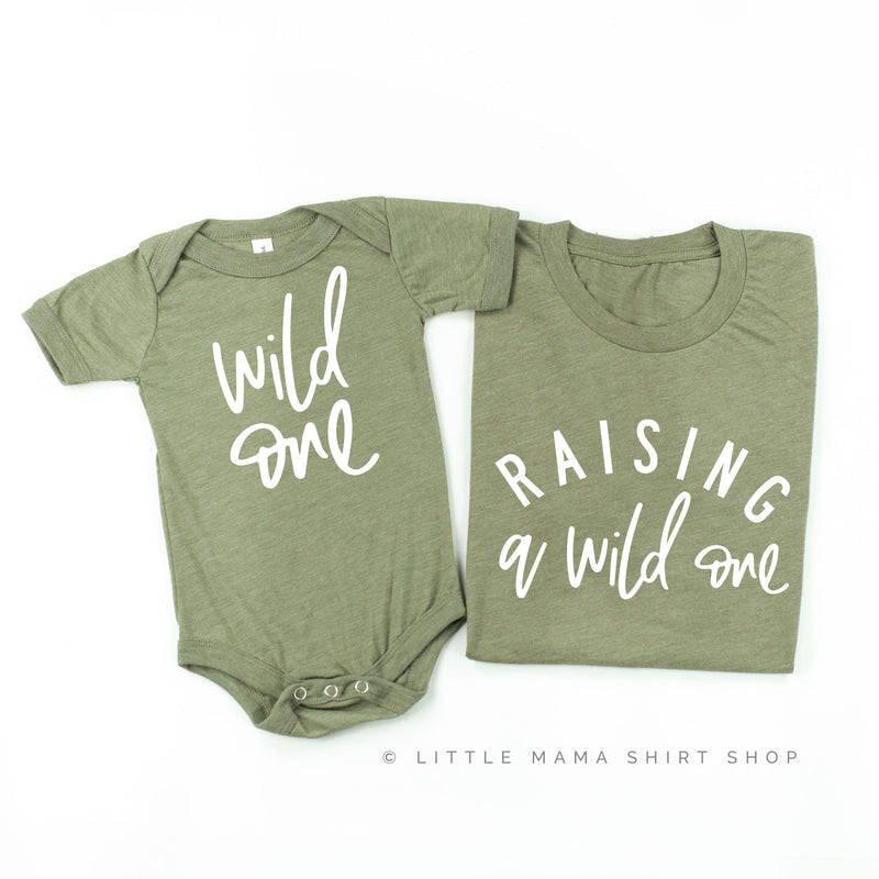 Raising a Wild One | Set of 2 Shirts