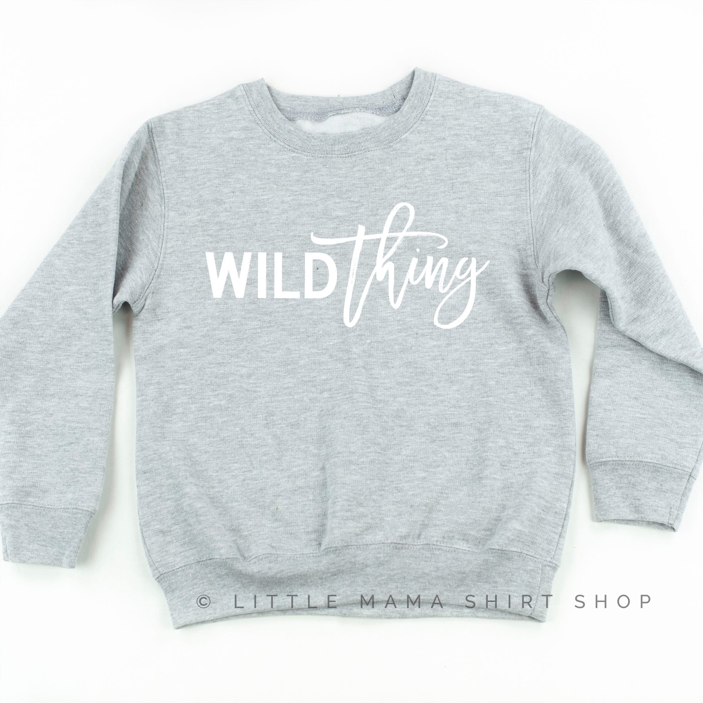 Wild Thing - Child Sweater Little Mama Shirt Shop