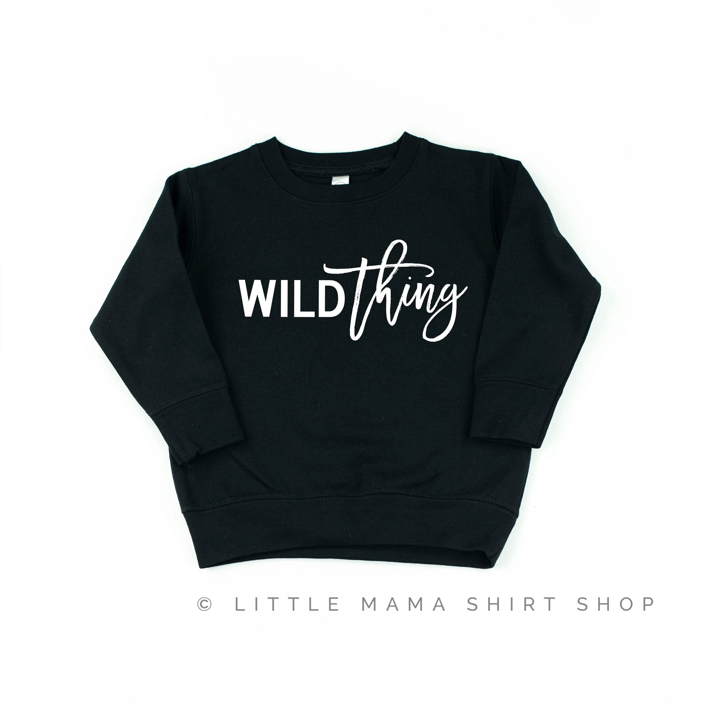 Wild Thing - Child Sweater Little Mama Shirt Shop