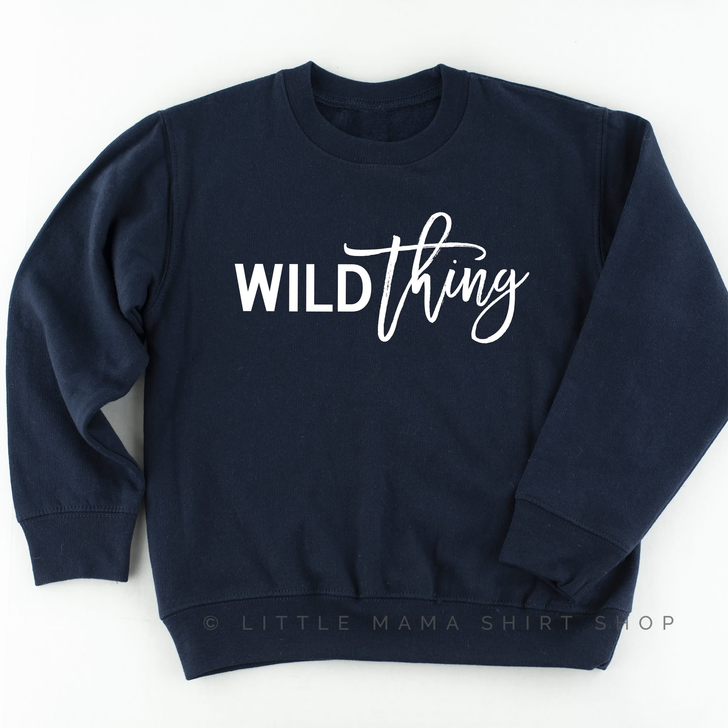 Wild Thing - Child Sweater Little Mama Shirt Shop