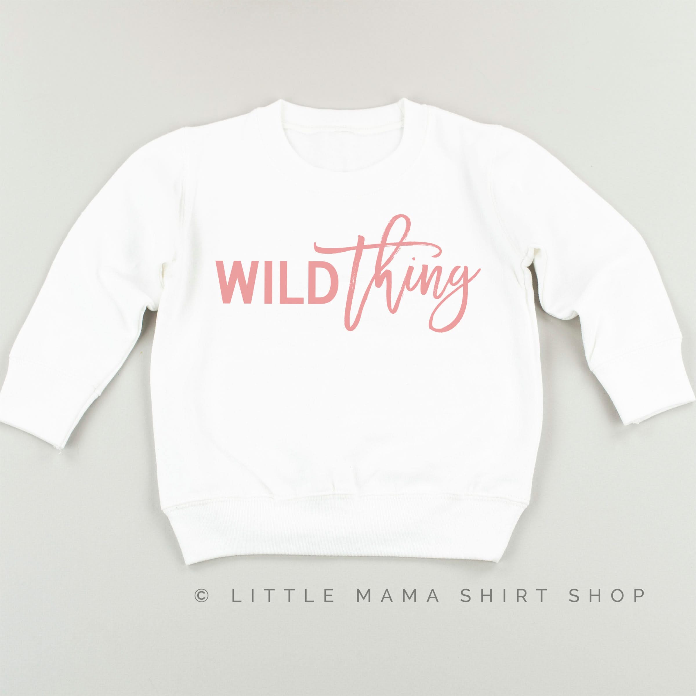 Wild Thing - Child Sweater Little Mama Shirt Shop