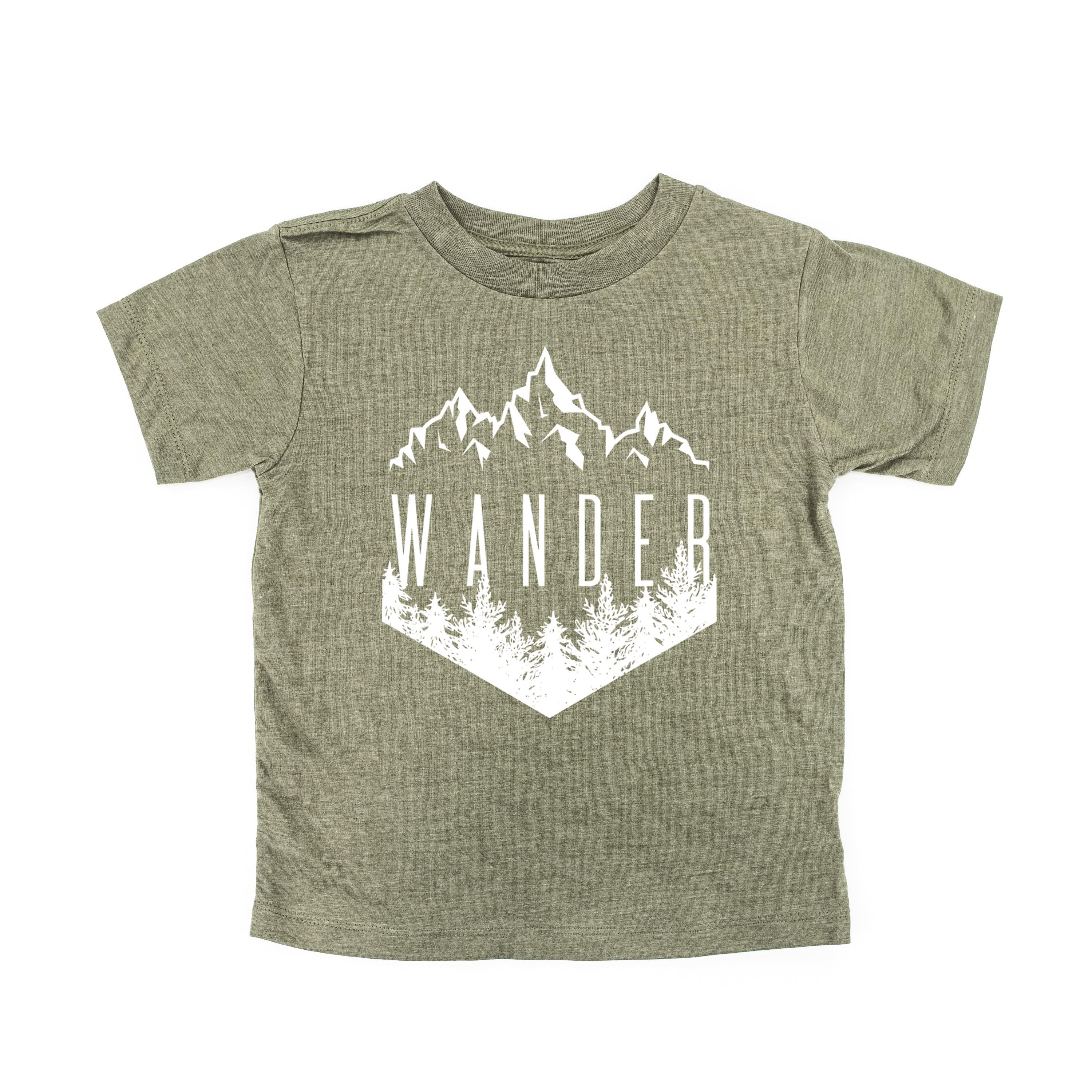 WANDER - Short Sleeve Child Shirt Little Mama Shirt Shop