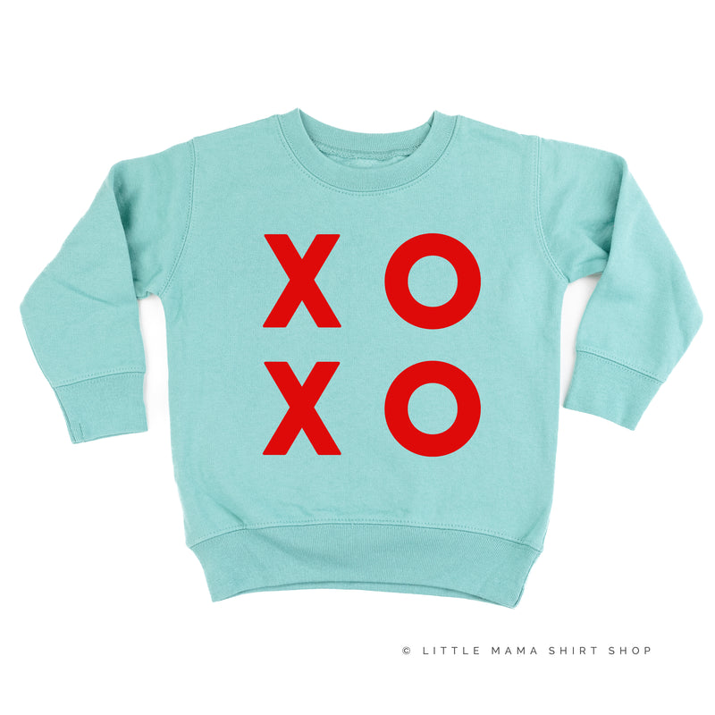 XOXO - Block Font - Child Sweater