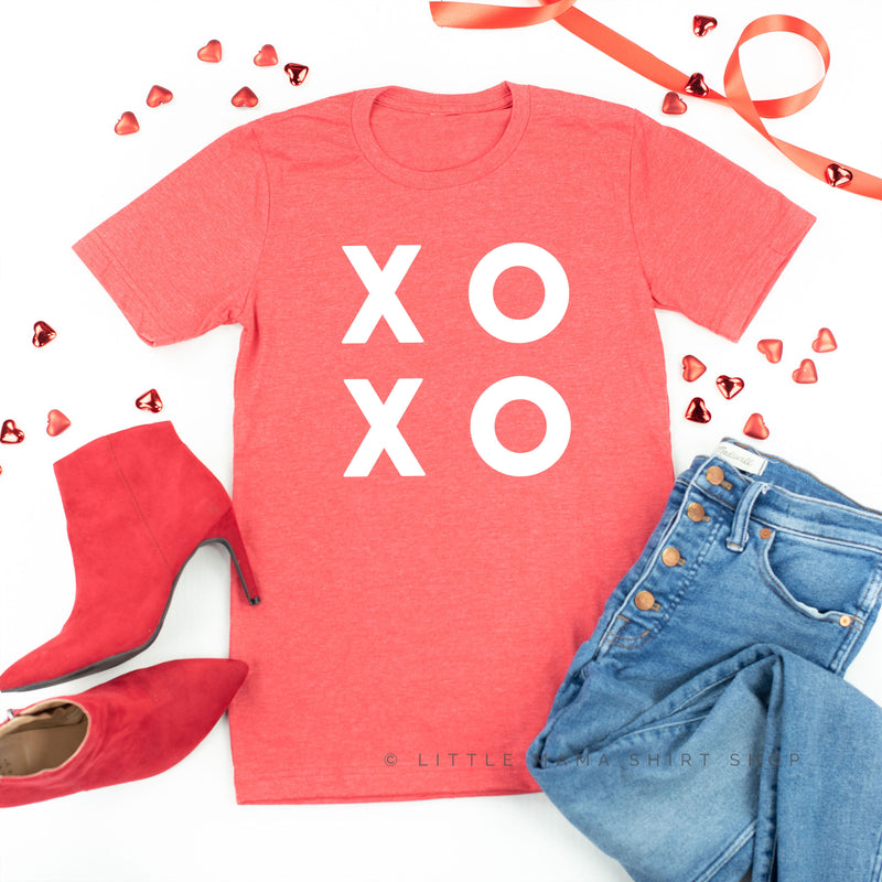 XOXO - Block Font - Unisex Tee