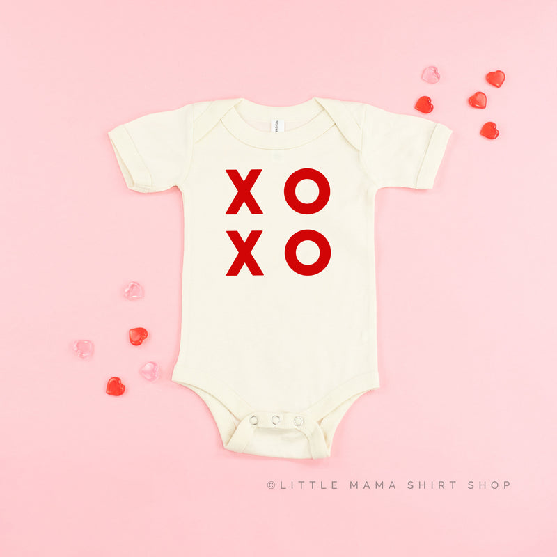 XOXO - Block Font - Child Tee