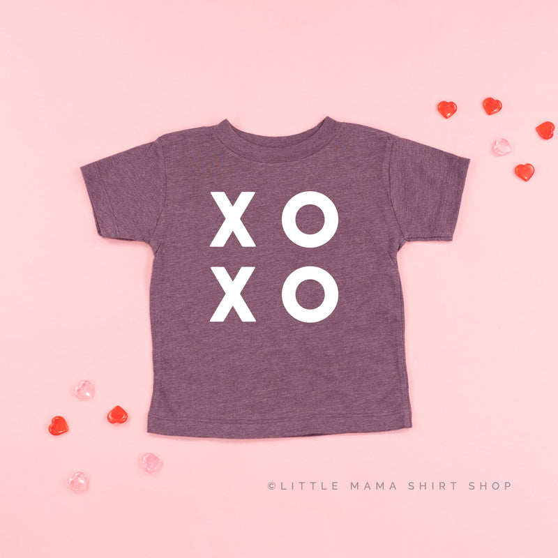 XOXO - Block Font - Child Tee