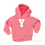 VARSITY INITIALS - Child Hoodie Little Mama Shirt Shop LLC