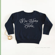 New Years Cheers - Stars/Script - Child Sweater Little Mama Shirt Shop