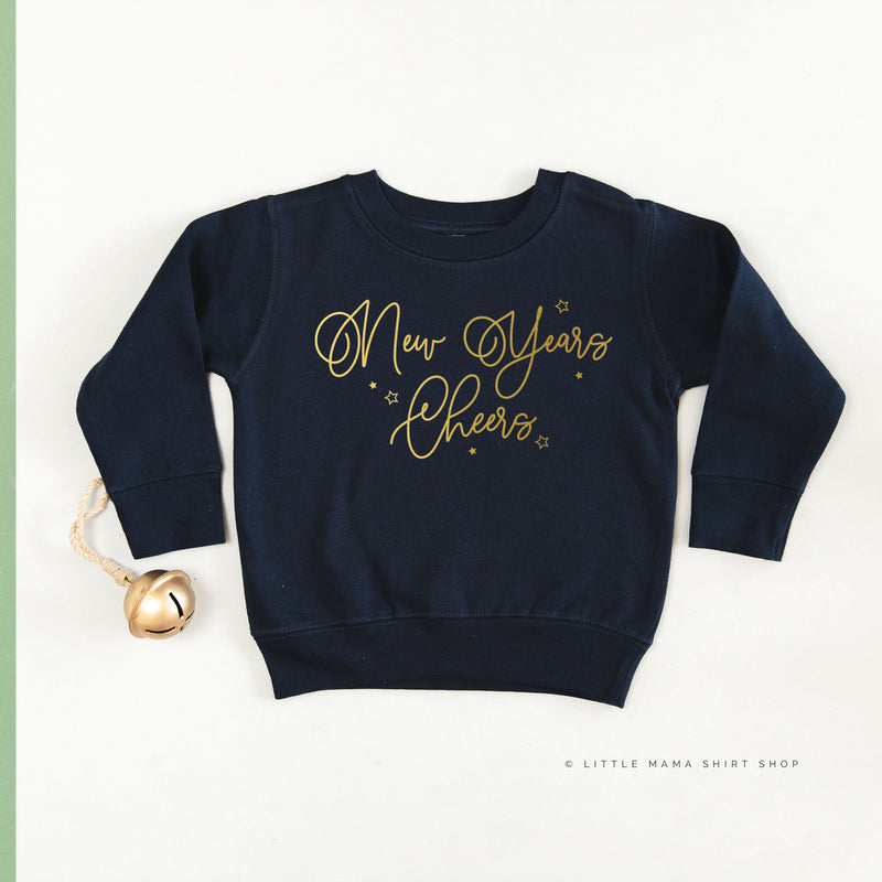 New Years Cheers - Stars/Script - Child Sweater