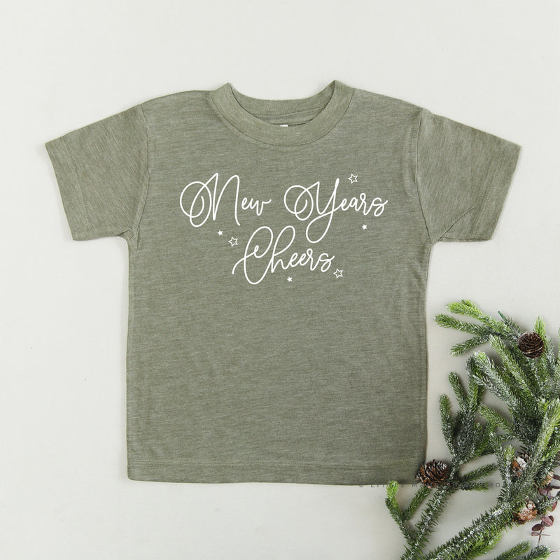 New Years Cheers - Stars/Script - Child Tee