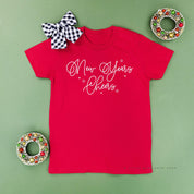 New Years Cheers - Stars/Script - Child Tee Little Mama Shirt Shop