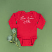 New Years Cheers - Stars/Script - Child LONG SLEEVE Tee Little Mama Shirt Shop