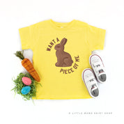 Want A Piece Of Me - Child Tee Little Mama Shirt Shop