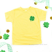 Little Happy Shamrock - It's A Good Day To Have A Lucky Day (pf&b) - Child Tee Little Mama Shirt Shop