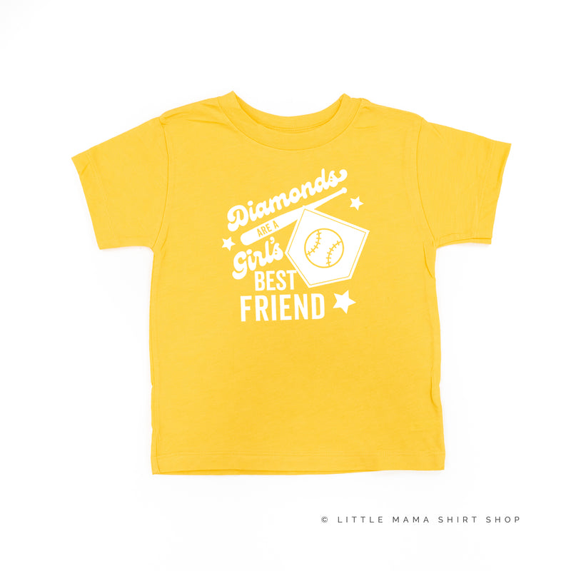 Diamonds are a Girls Best Friend - Short Sleeve Child Shirt