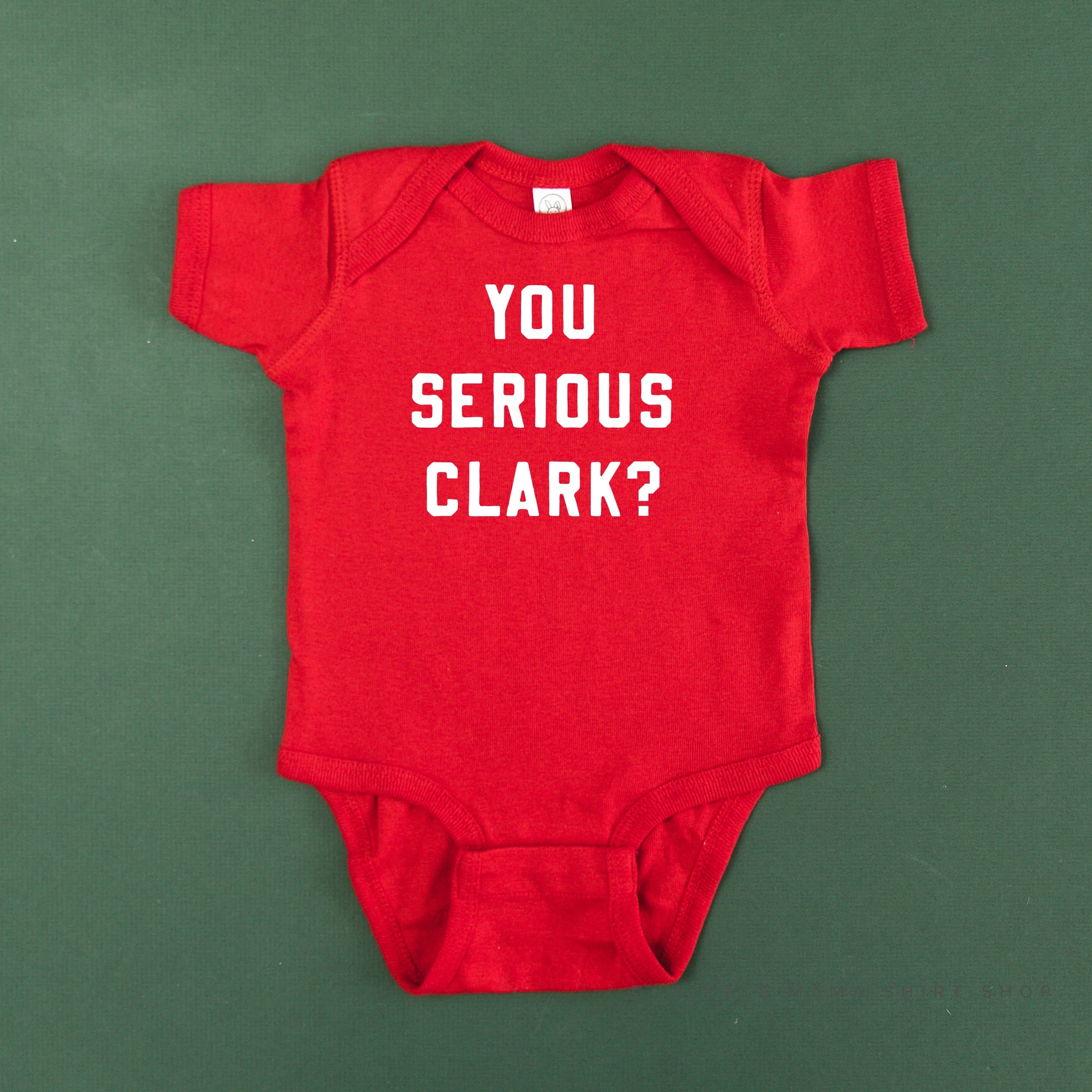 You Serious Clark? - Child Tee Little Mama Shirt Shop