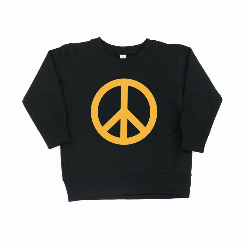 Peace Sign - Full Size Design on Front - Child Sweater