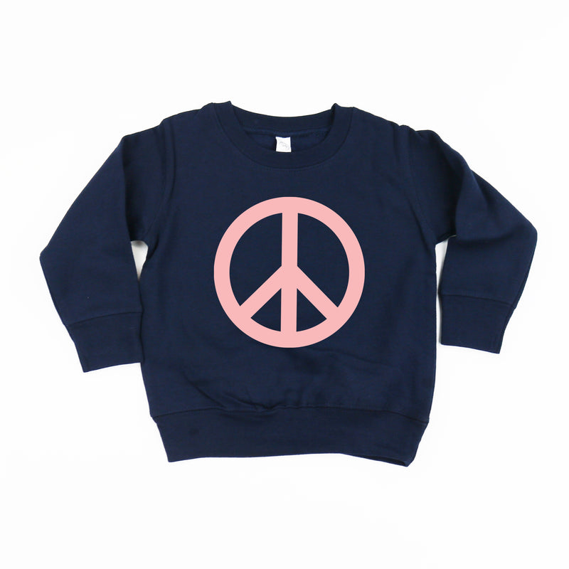 Peace Sign - Full Size Design on Front - Child Sweater
