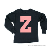 VARSITY INITIALS - Long Sleeve Child Shirt Little Mama Shirt Shop